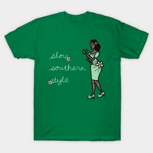 Glass Magnolia - Jazz Artist - "Slow Southern Style" T-Shirt